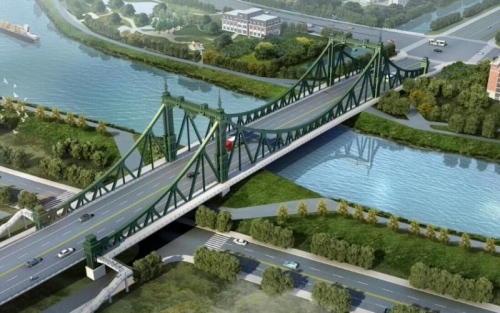 【经营快讯】利来官方网集团钢构分公司中标南京大跨度钢桥梁项目