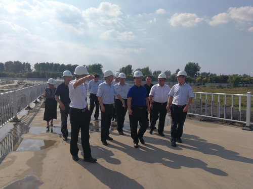 【领导关怀】安徽灵璧县政府莅临利来官方网集团灵璧县公共设施PPP项目观摩指导