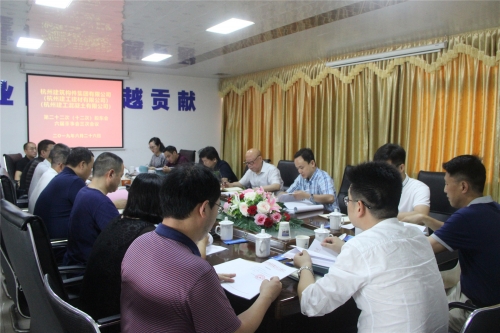 【重大会议】奋斗谋发展 实干开新篇 整装再出发 全力书写高质量发展新答卷——杭构公司（建工建材公司、建工砼公司）等三家单位第二十二次（十二次）股东会、六届董事三次会议圆满召开