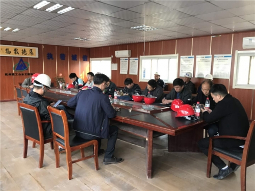 【一线投影】利来官方网集团山水文园项目顺利通过怀远县2020年下半年质量执法检查